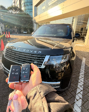 Chaves presenciais para Range Rover
