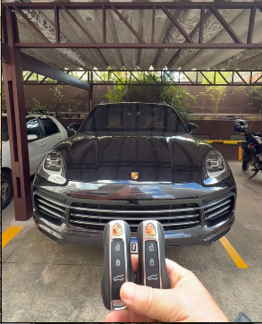Chaves programadas para Porsche Cayenne