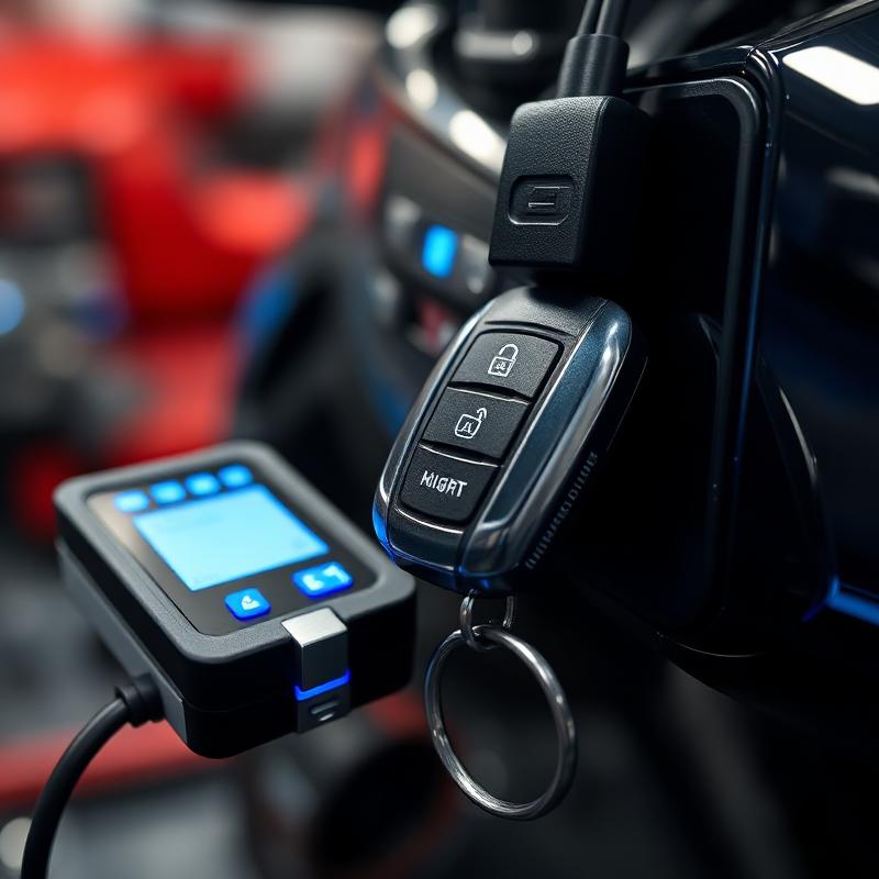 Programação de chave automotiva